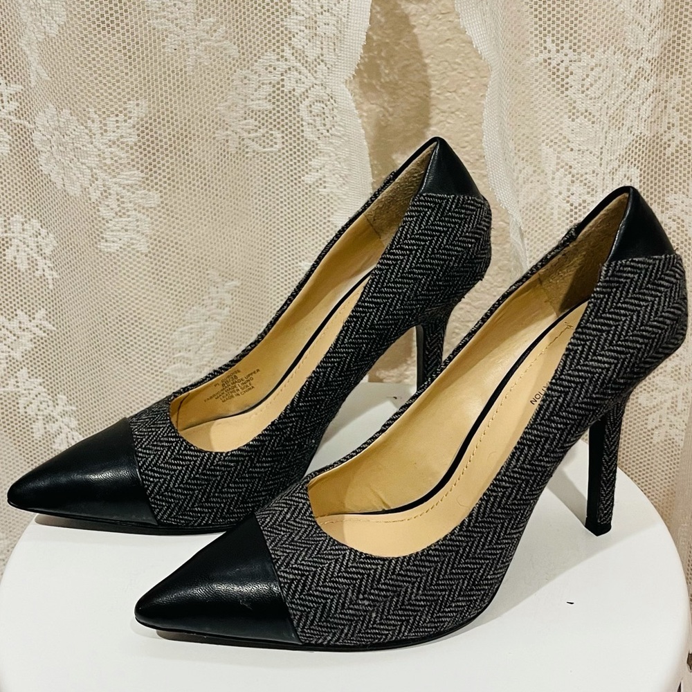 Bcbgeneration Chevron Pattern Heels - image 1